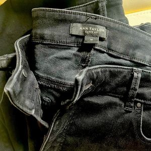 Ann Taylor, Slim Boot, Curvy fit, Black Jeans